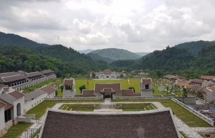 Tiến độ thi công Cơ Điện tại dự án Khu trung tâm Lễ hội và dịch vụ du lịch Yên Tử tuần 27